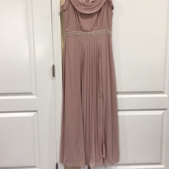 ASOS Cold Shoulder Maxi Bridesmaid Dress - Picture 5 of 7